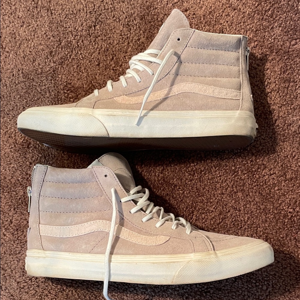 Vans Men's High-Top Sneakers - Light Brown
